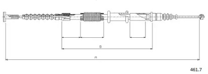 Трос CABOR 461.7