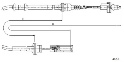 Трос CABOR 462.6