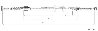 Трос CABOR 631.10