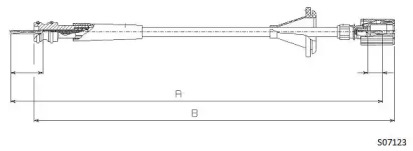 Вал CABOR S07123