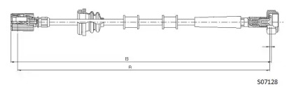 Вал CABOR S07128