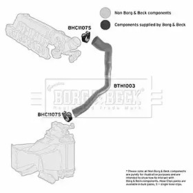 Шлангопровод BORG & BECK BTH1003