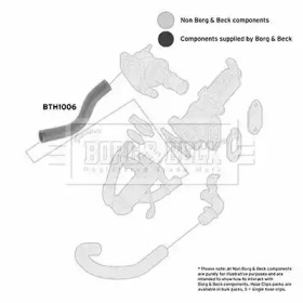 Шлангопровод BORG & BECK BTH1006