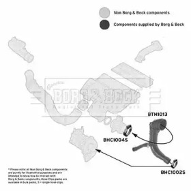 Шлангопровод BORG & BECK BTH1013