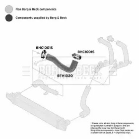 Шлангопровод BORG & BECK BTH1020