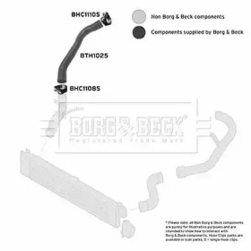 Шлангопровод BORG & BECK BTH1026