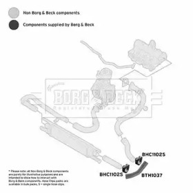 Шлангопровод BORG & BECK BTH1037