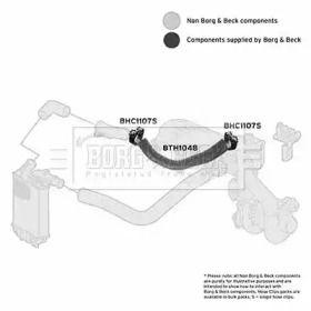 Шлангопровод BORG & BECK BTH1048