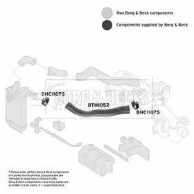 Шлангопровод BORG & BECK BTH1052