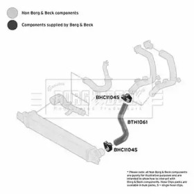 Шлангопровод BORG & BECK BTH1061