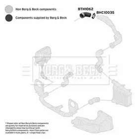 Шлангопровод BORG & BECK BTH1062