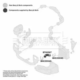 Шлангопровод BORG & BECK BTH1067