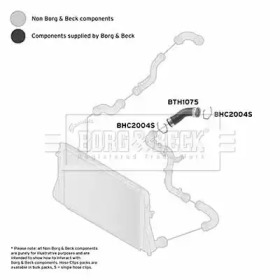 Шлангопровод BORG & BECK BTH1075