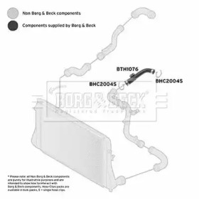 Шлангопровод BORG & BECK BTH1076