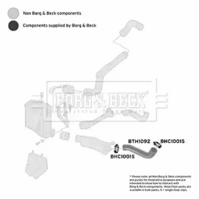 Шлангопровод BORG & BECK BTH1093