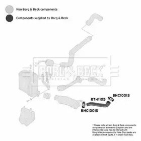 Шлангопровод BORG & BECK BTH1105