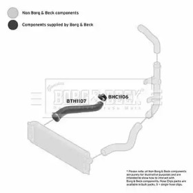 Шлангопровод BORG & BECK BTH1107