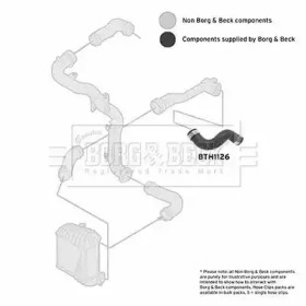 Шлангопровод BORG & BECK BTH1126