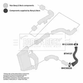 Шлангопровод BORG & BECK BTH1137