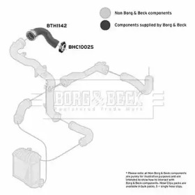 Шлангопровод BORG & BECK BTH1142