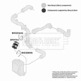 Шлангопровод BORG & BECK BTH1144