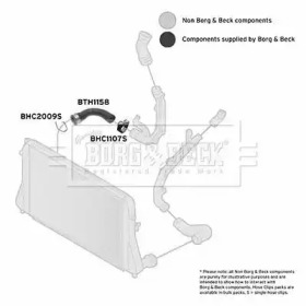 Шлангопровод BORG & BECK BTH1158