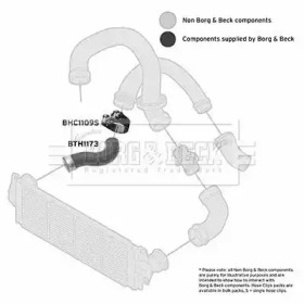 Шлангопровод BORG & BECK BTH1173