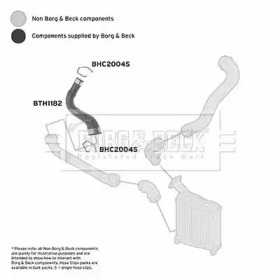 Шлангопровод BORG & BECK BTH1182