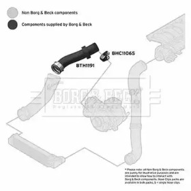 Шлангопровод BORG & BECK BTH1191