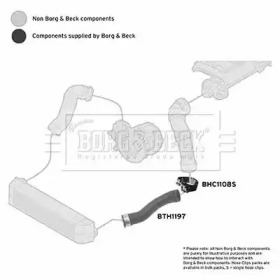 Шлангопровод BORG & BECK BTH1197