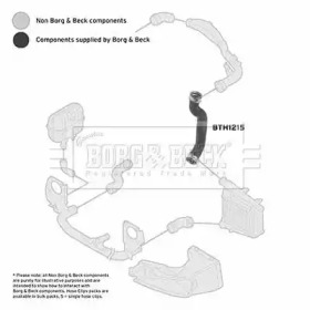 Шлангопровод BORG & BECK BTH1215