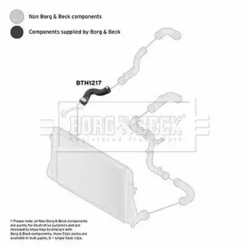 Шлангопровод BORG & BECK BTH1217