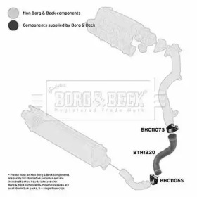 Шлангопровод BORG & BECK BTH1220