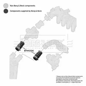 Шлангопровод BORG & BECK BTH1226