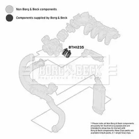 Шлангопровод BORG & BECK BTH1235