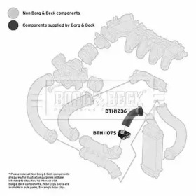 Шлангопровод BORG & BECK BTH1236