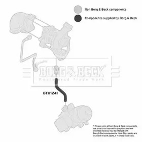 Шлангопровод BORG & BECK BTH1241