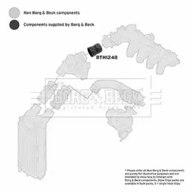 Шлангопровод BORG & BECK BTH1248