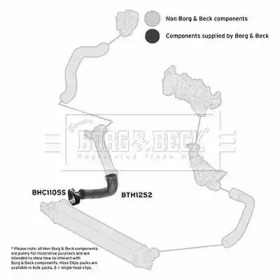 Шлангопровод BORG & BECK BTH1252