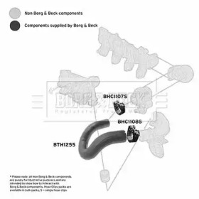 Шлангопровод BORG & BECK BTH1255