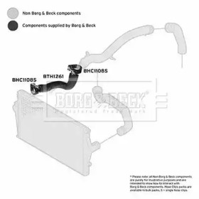 Шлангопровод BORG & BECK BTH1261