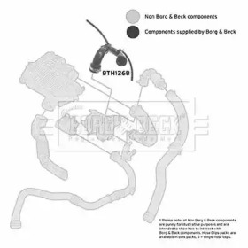 Шлангопровод BORG & BECK BTH1268