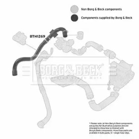 Шлангопровод BORG & BECK BTH1269