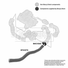 Шлангопровод BORG & BECK BTH1275