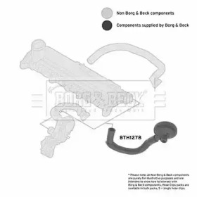 Шлангопровод BORG & BECK BTH1278