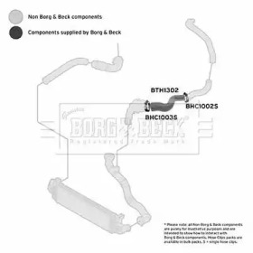 Шлангопровод BORG & BECK BTH1302