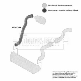 Шлангопровод BORG & BECK BTH1304