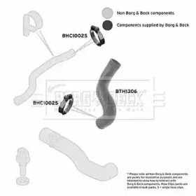 Шлангопровод BORG & BECK BTH1306