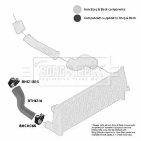 Шлангопровод BORG & BECK BTH1314