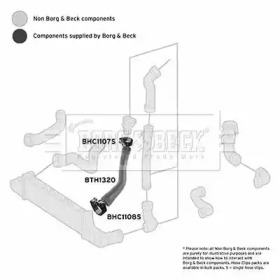 Шлангопровод BORG & BECK BTH1320